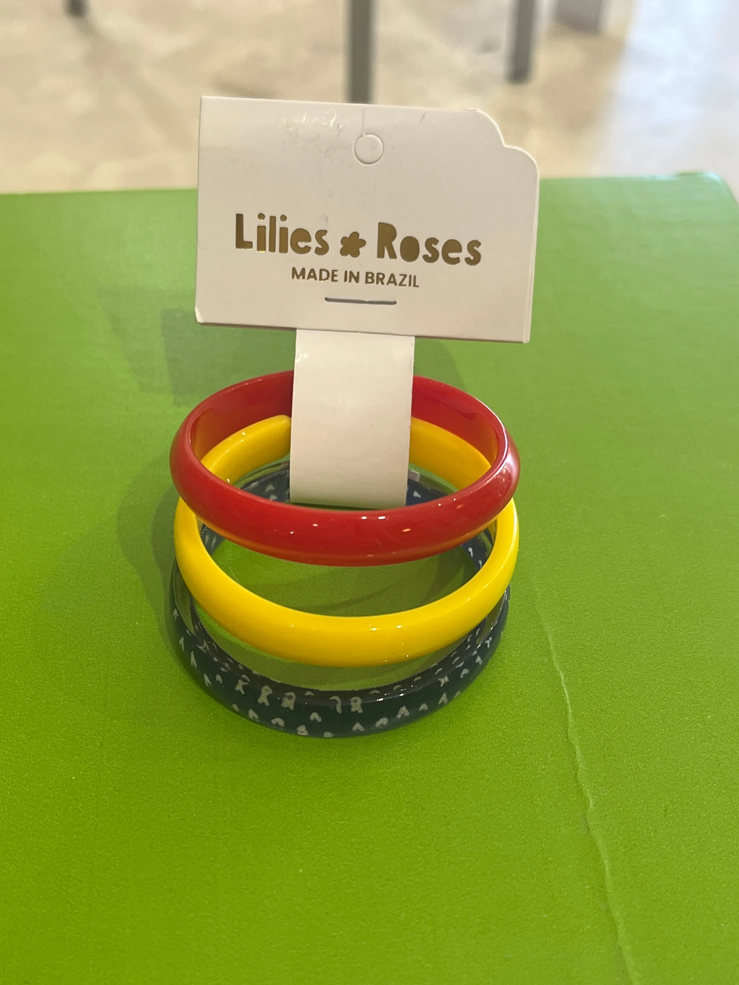 Printed bangles set/3