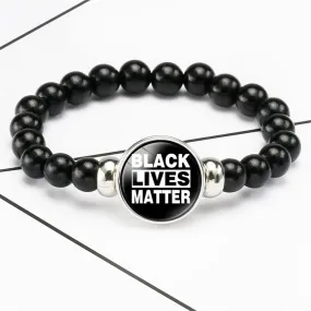 Protest beaded bracelet