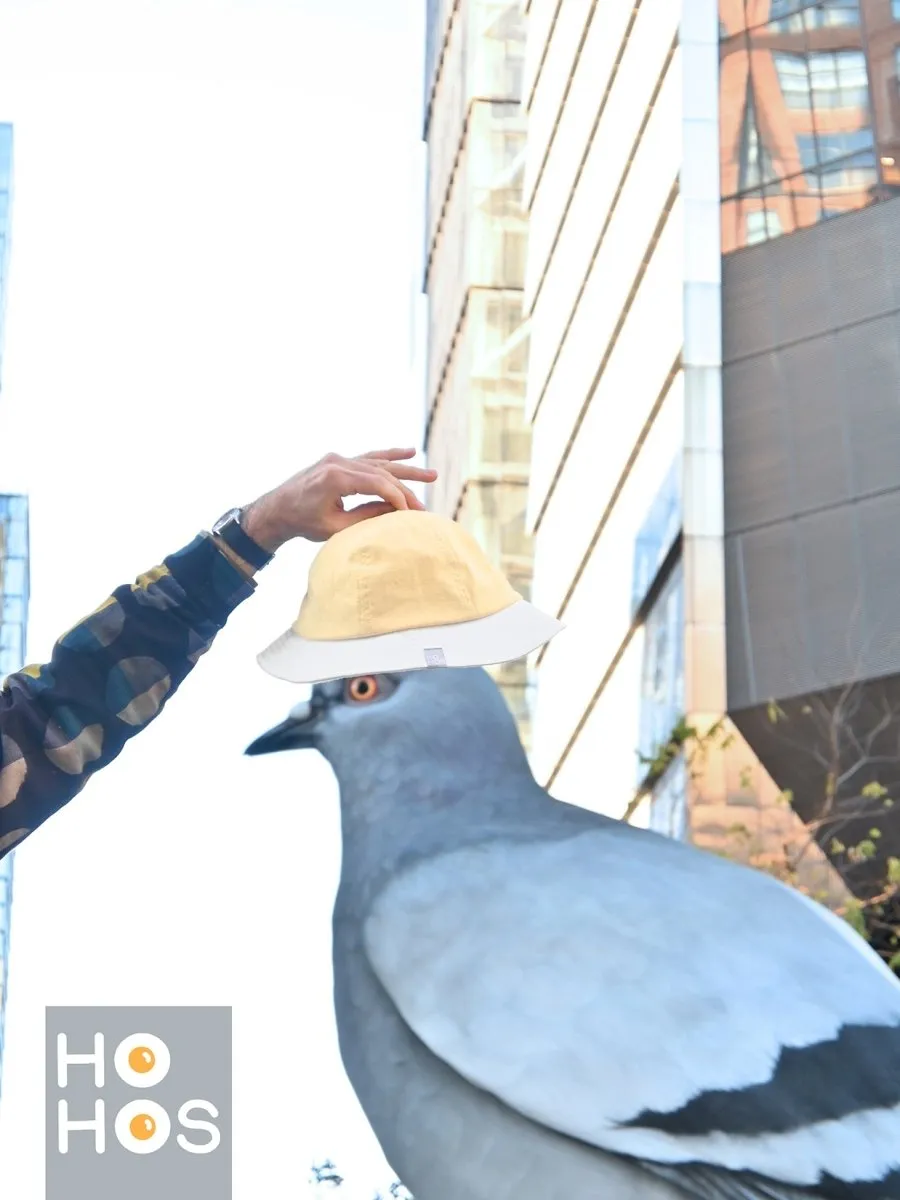 "Egghead" Linen bucket hat