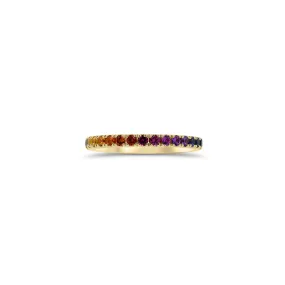 Rainbow Sapphire Ring