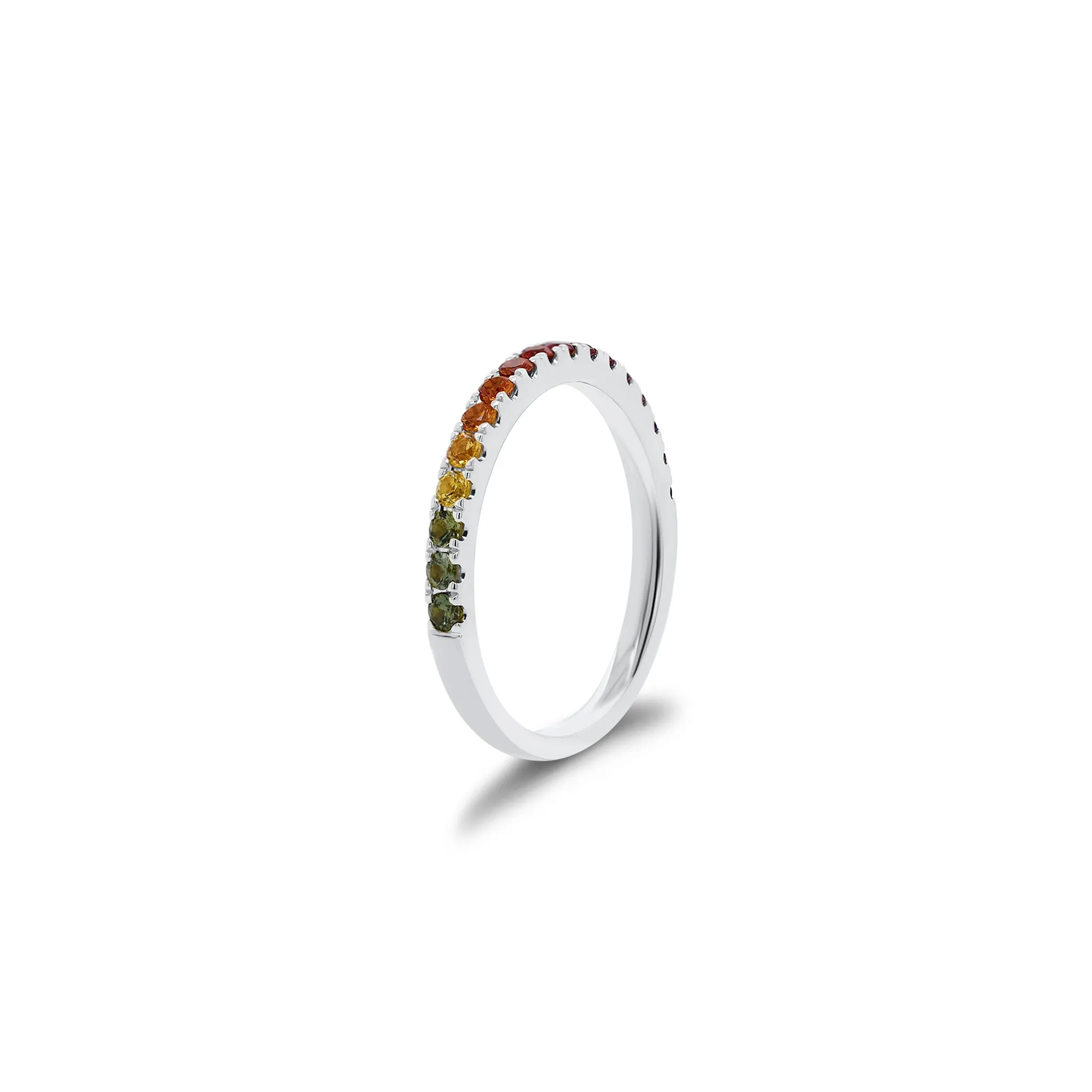 Rainbow Sapphire Ring