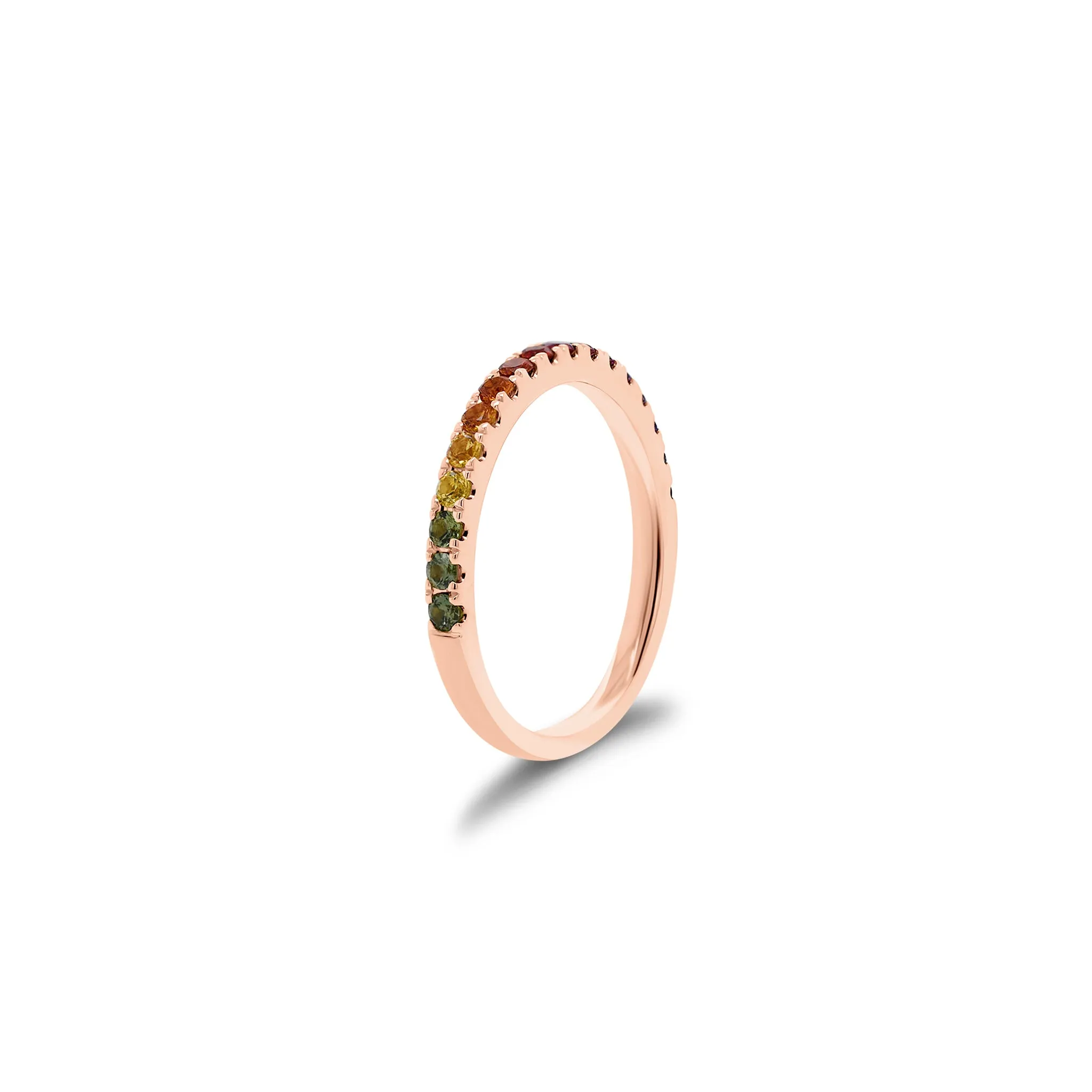 Rainbow Sapphire Ring