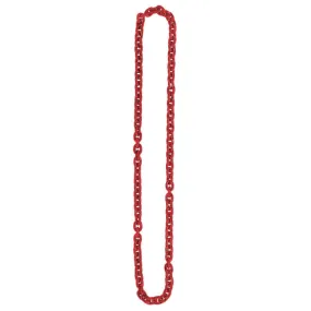 Red Chain Link Necklace