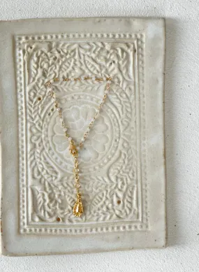 Rose moonstone bracelet