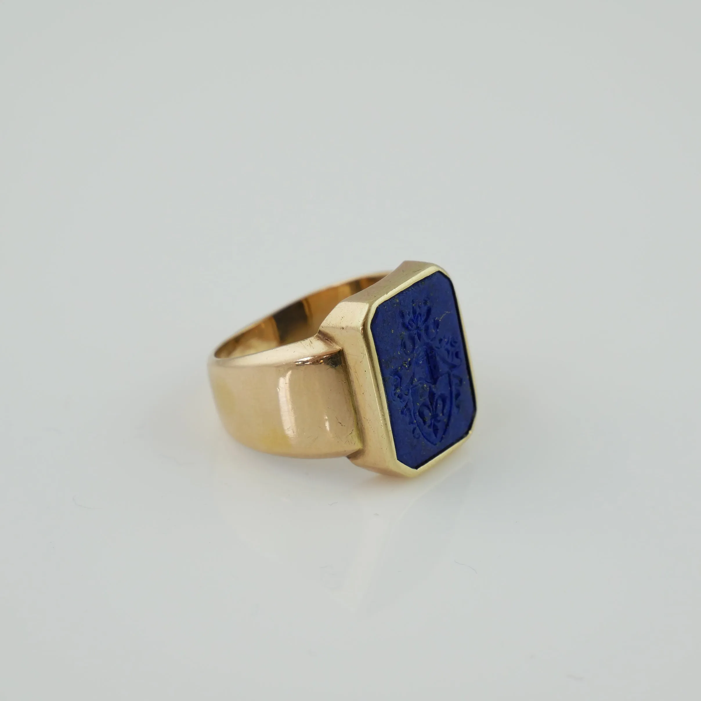 RUSSIAN LAPIS LAZULI BLUE RING