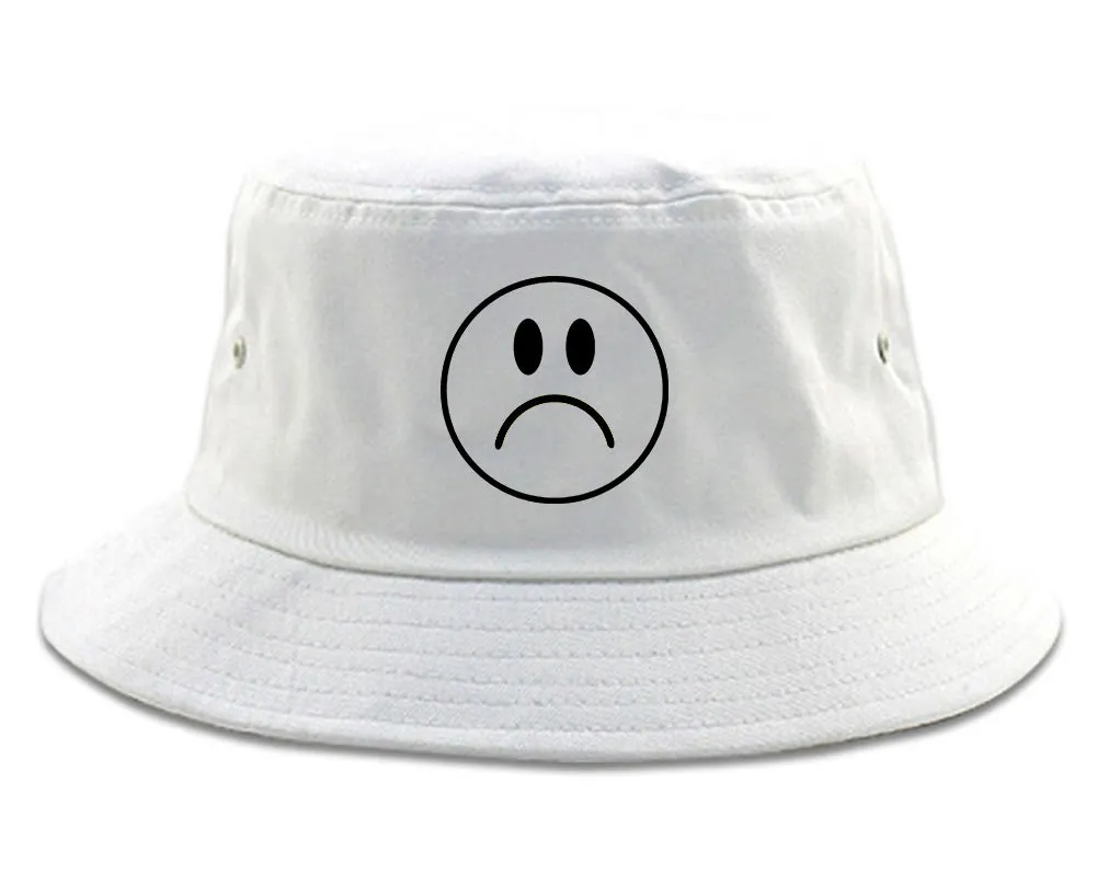 Sad Face Chest Mens Bucket Hat