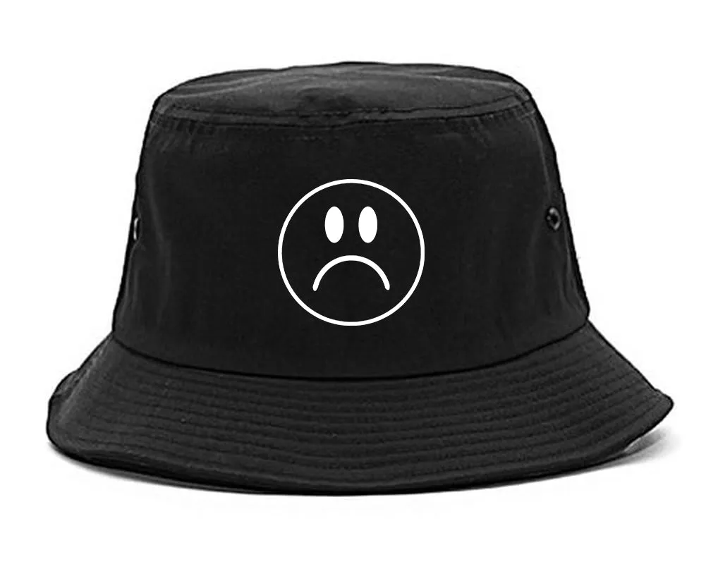 Sad Face Chest Mens Bucket Hat