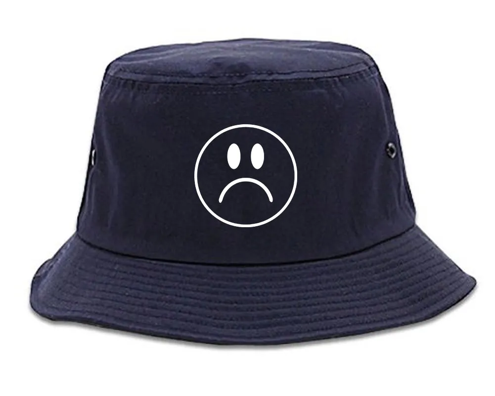 Sad Face Chest Mens Bucket Hat