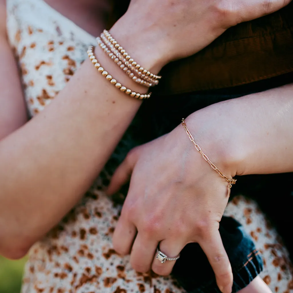 Sadie Oval Chain Bracelet
