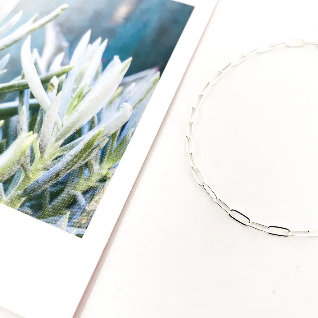 Sadie Oval Chain Bracelet
