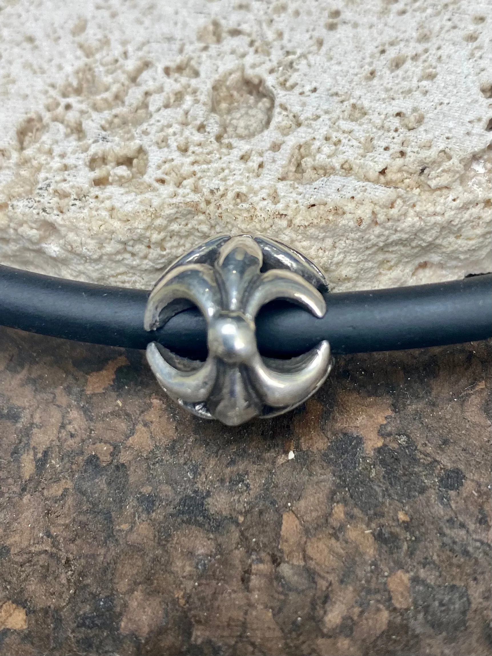 Silver Bead Pendant