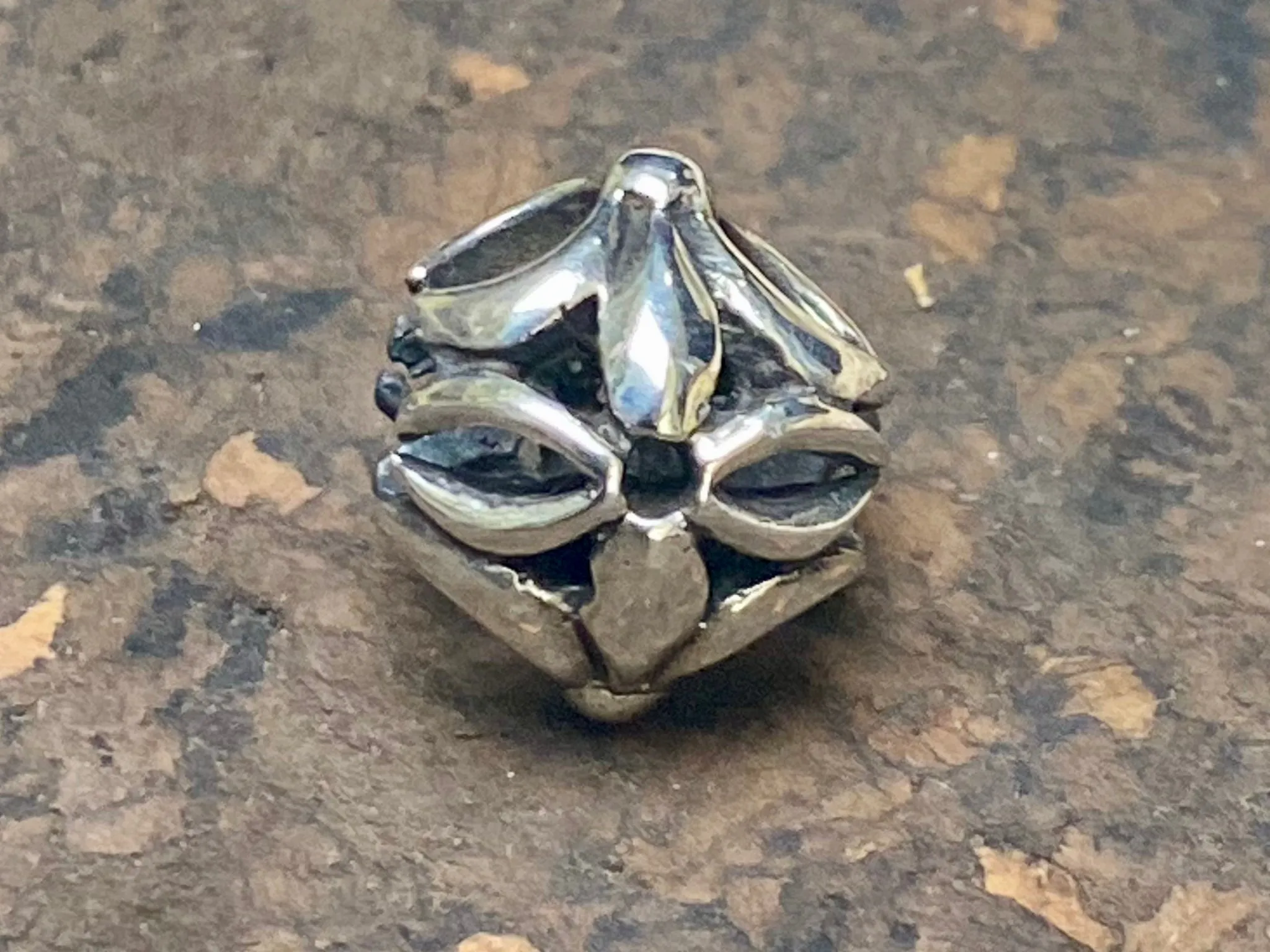 Silver Bead Pendant