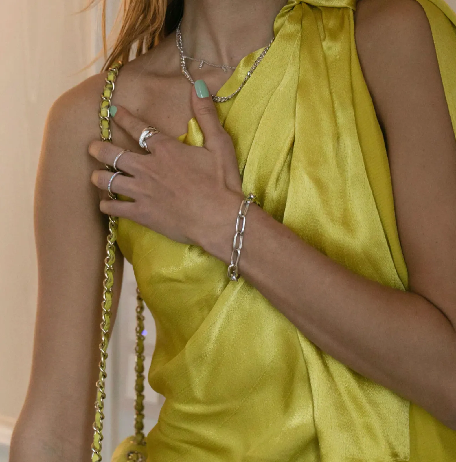 Silver Capri Bracelet