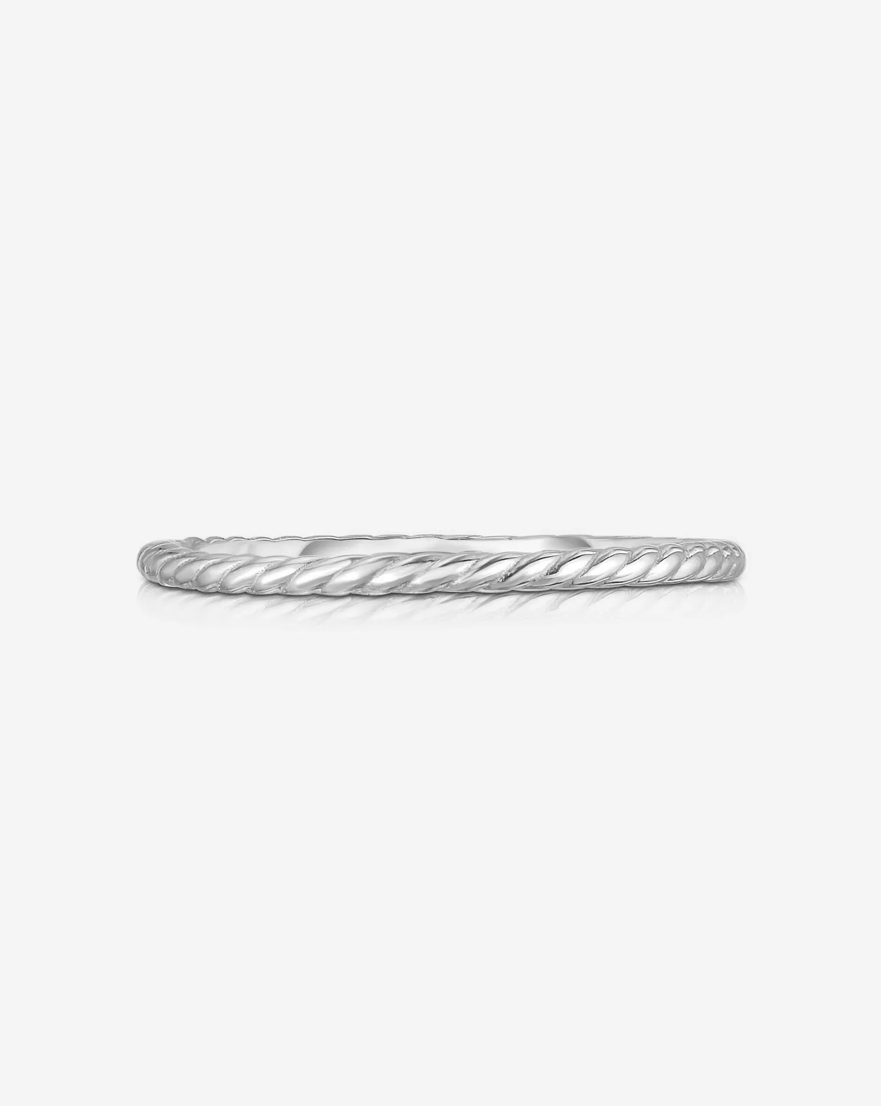 Skinny Rope Eternity Ring