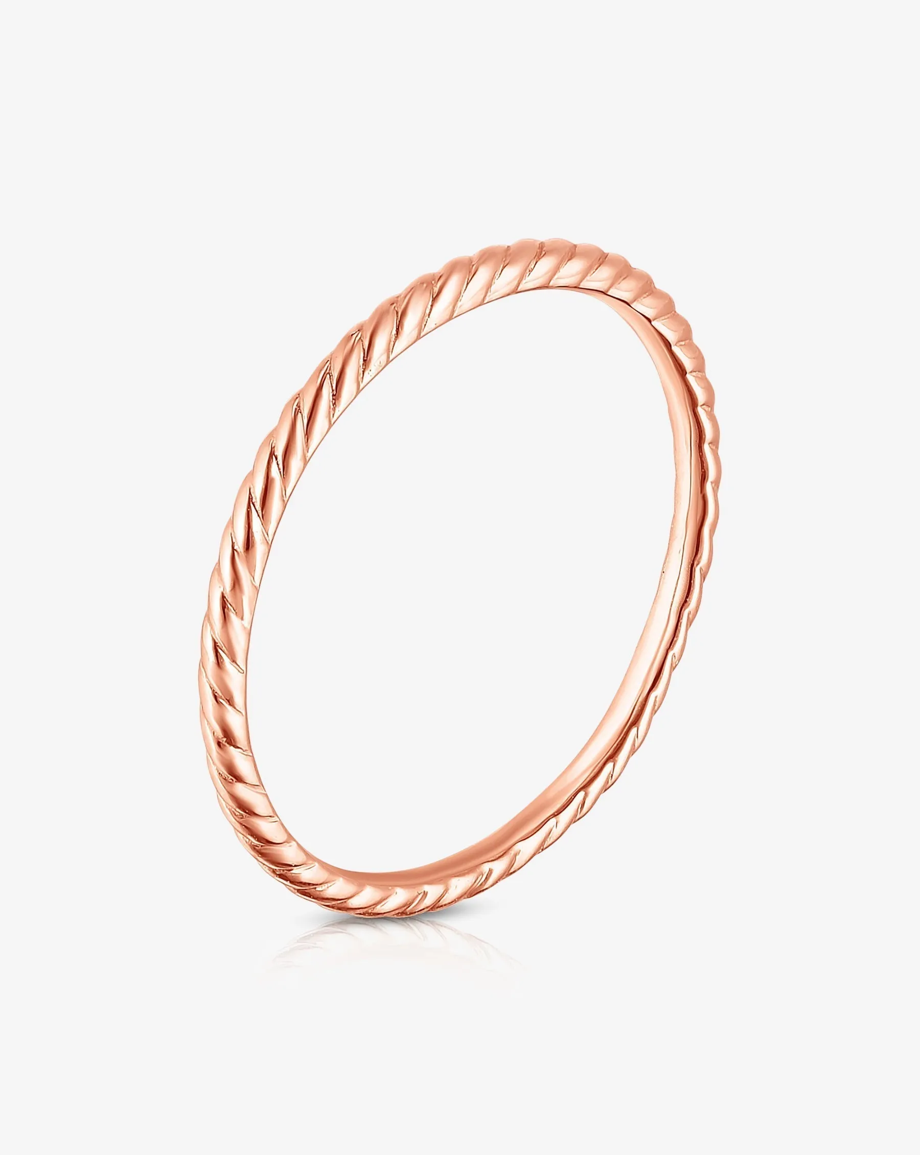 Skinny Rope Eternity Ring