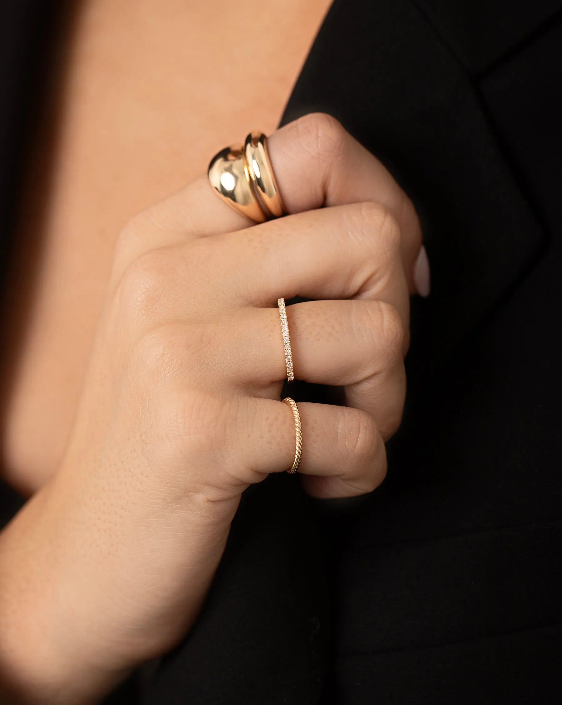 Skinny Rope Eternity Ring