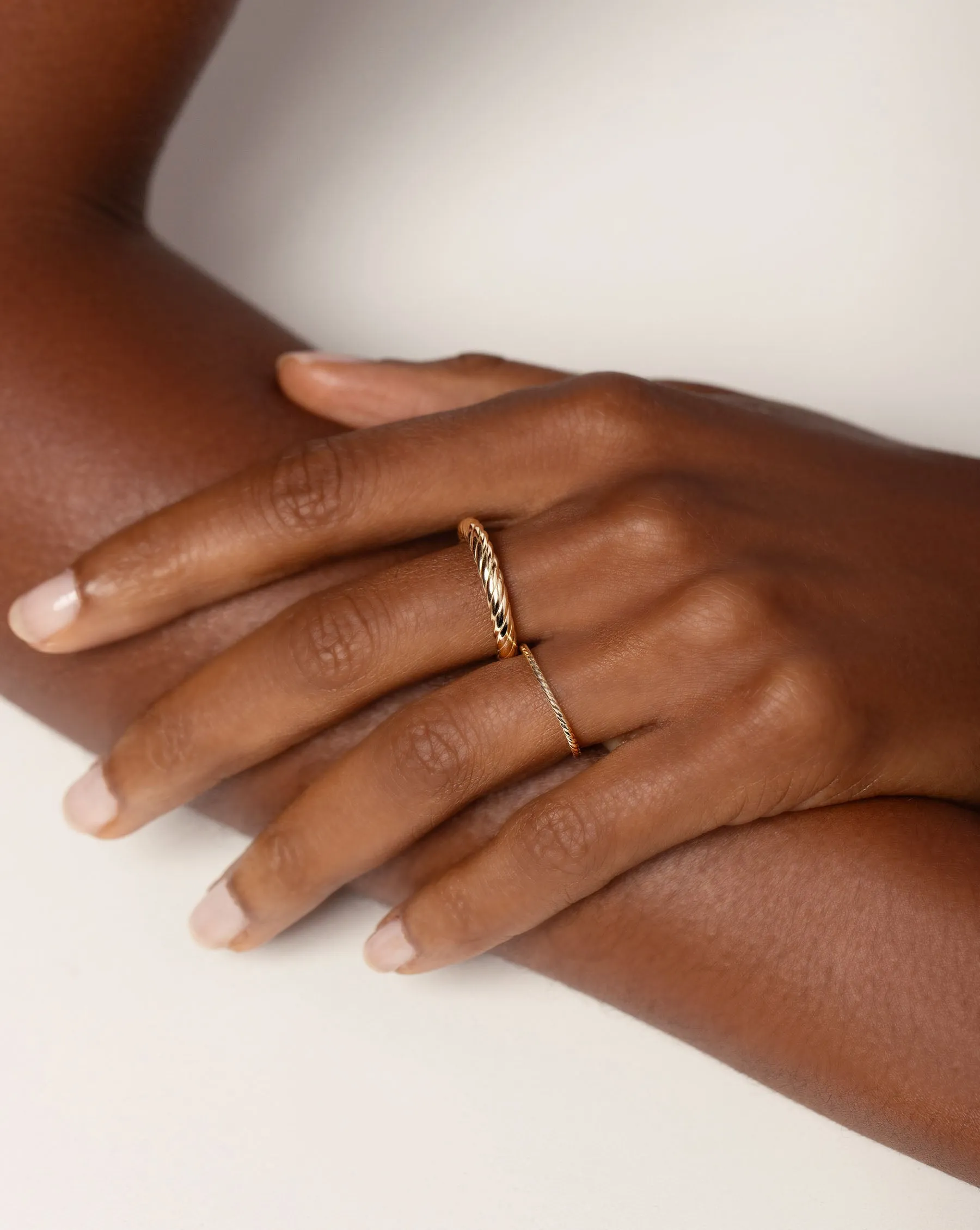 Skinny Rope Eternity Ring