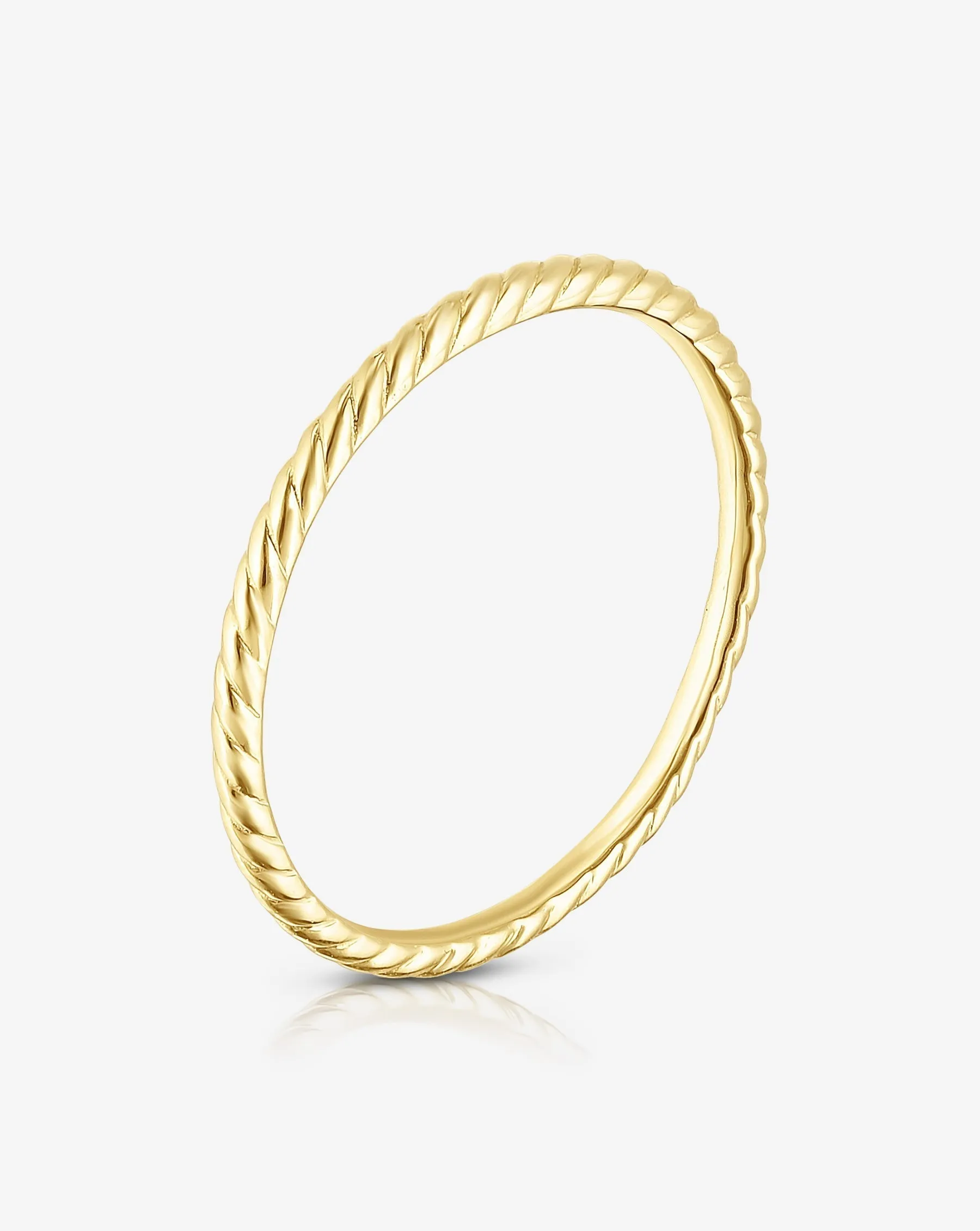 Skinny Rope Eternity Ring