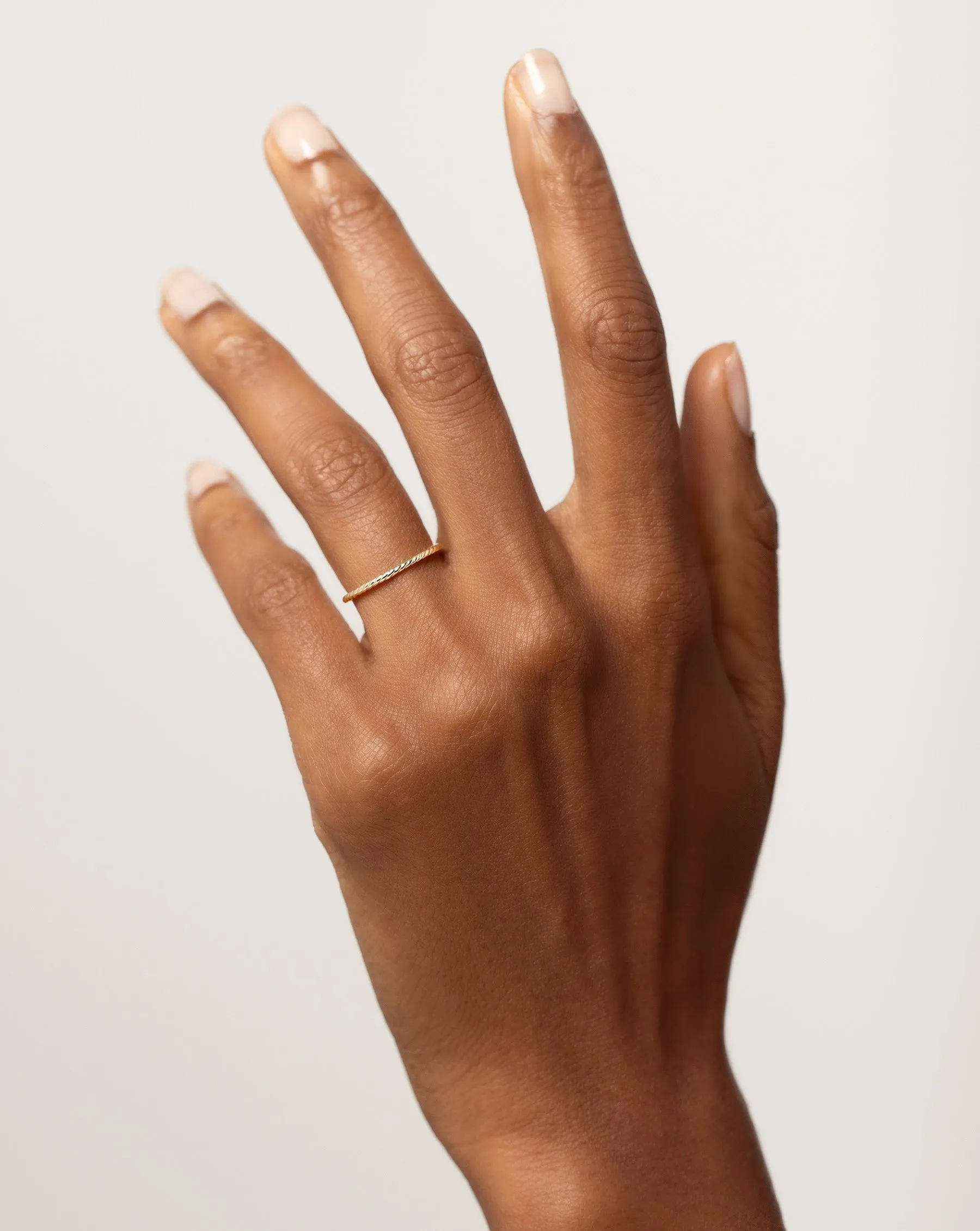 Skinny Rope Eternity Ring