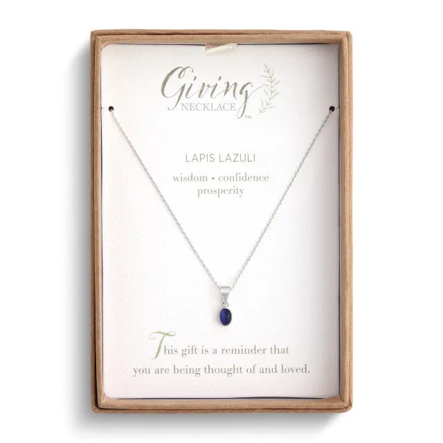 SLVR GIVING NCKLC LAPIS