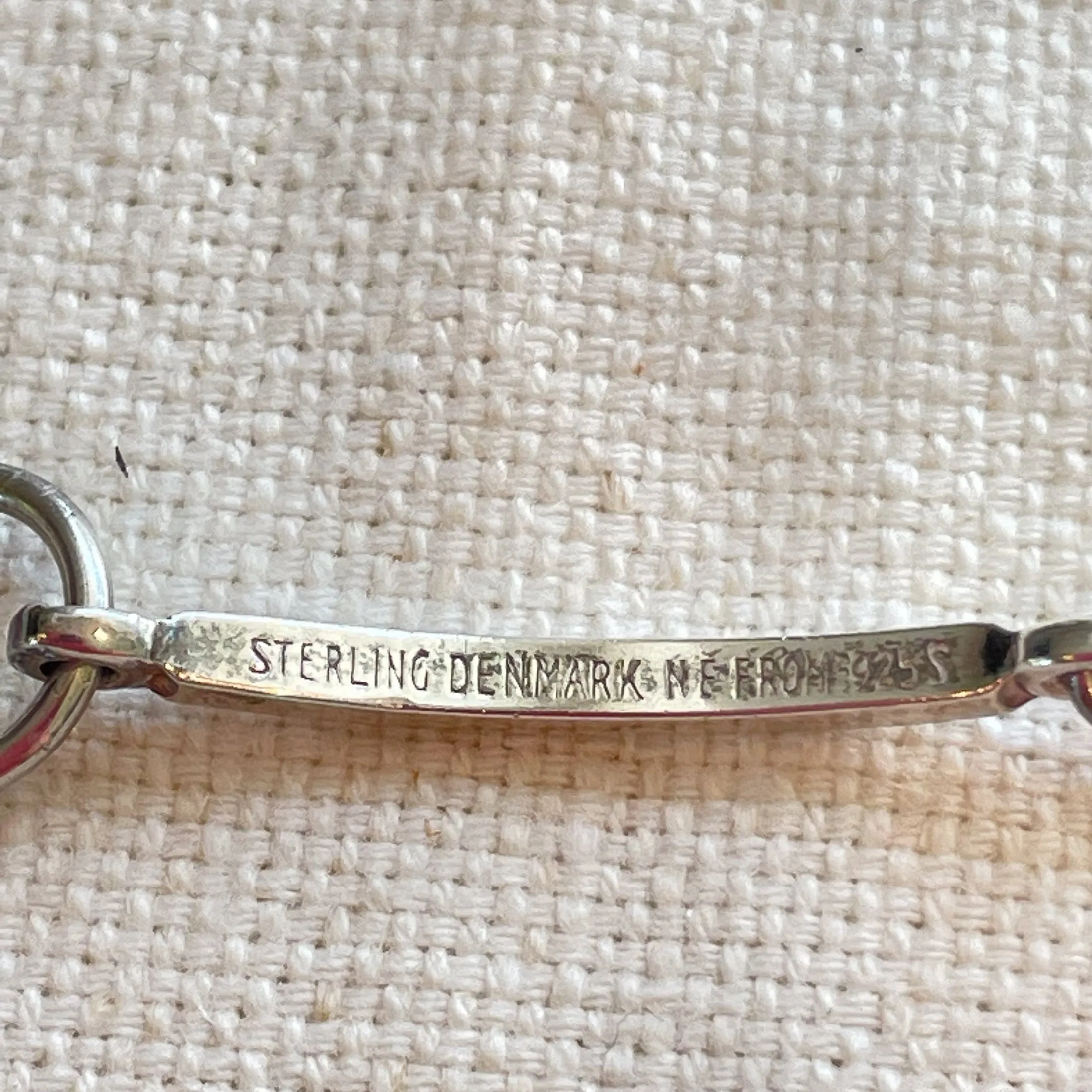 SOLD Vintage Niels Erik From, Sterling Mid-Century Bracelet, Danish Modernist Bracelet