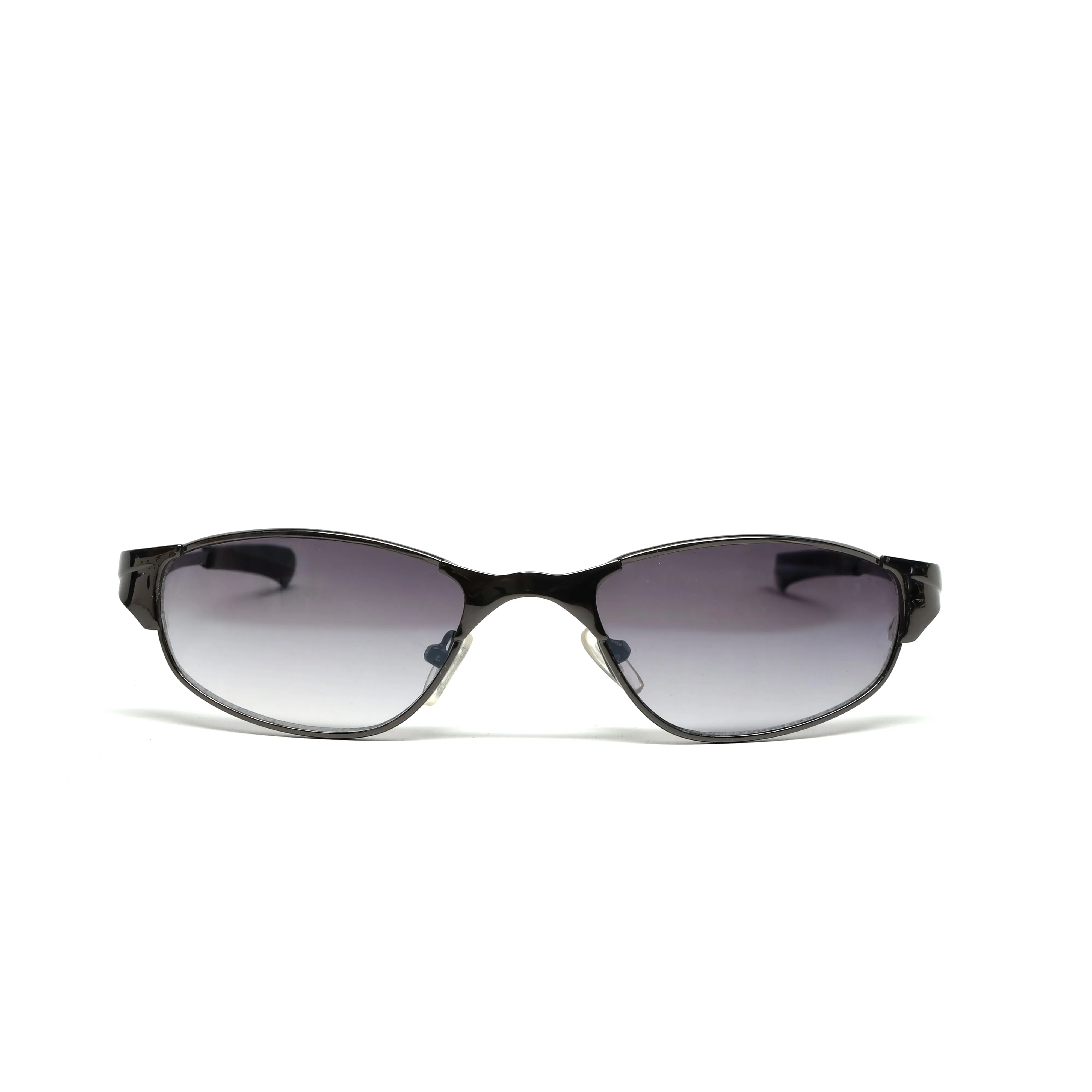 //Style 948// Vintage Small Size 90s Matrix Style Sunglasses - Grey