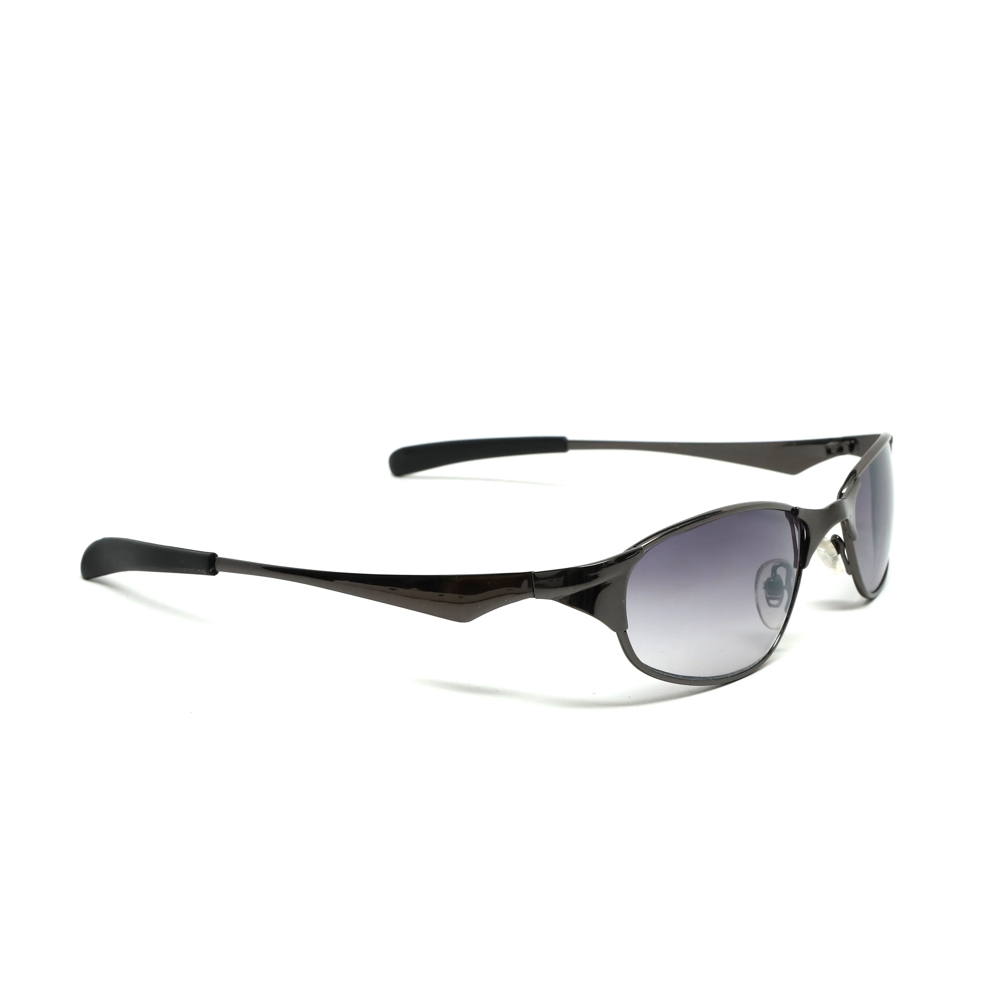 //Style 948// Vintage Small Size 90s Matrix Style Sunglasses - Grey
