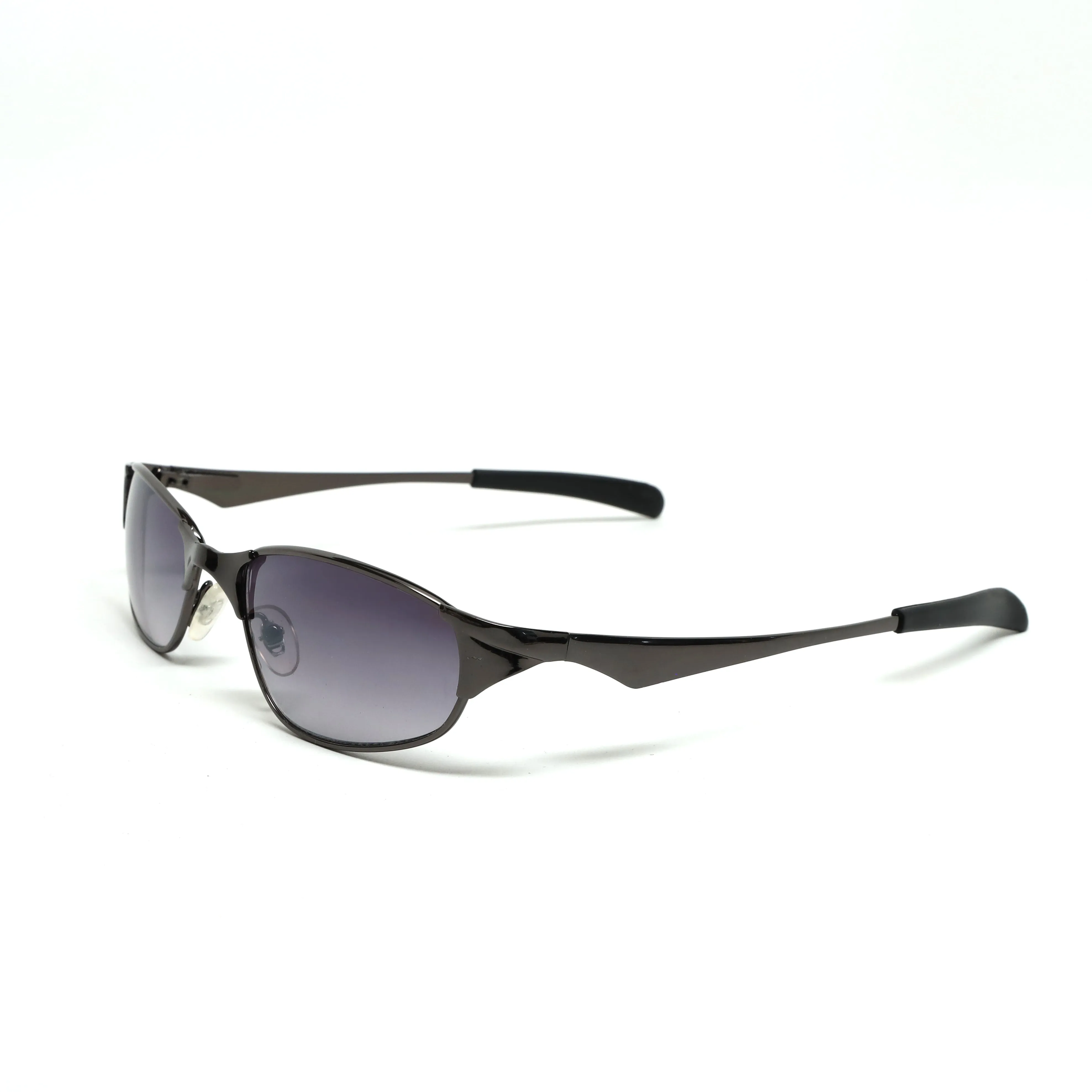 //Style 948// Vintage Small Size 90s Matrix Style Sunglasses - Grey