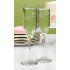 Swirl Heart Flutes