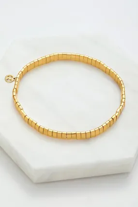 Tile Bracelet - Gold