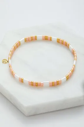 Tile Bracelet - Pink