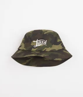 Tired Dirty Martini Washed Bucket Hat - Camo