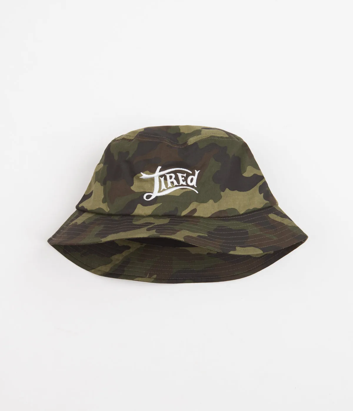 Tired Dirty Martini Washed Bucket Hat - Camo