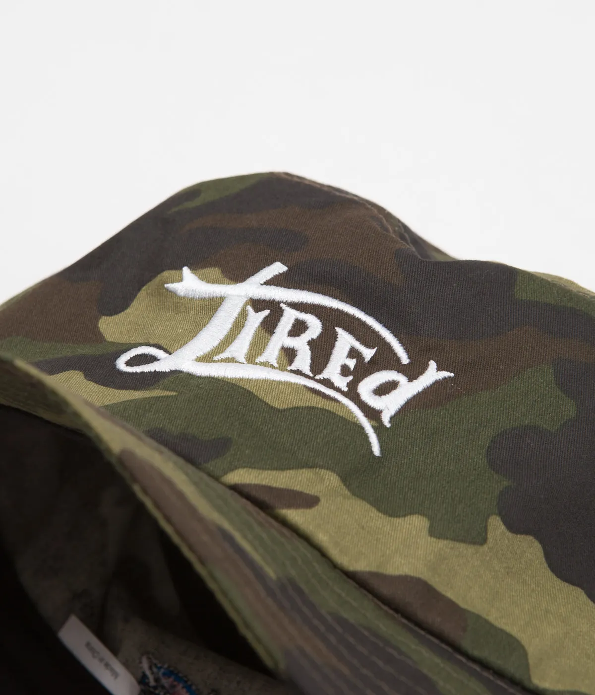 Tired Dirty Martini Washed Bucket Hat - Camo