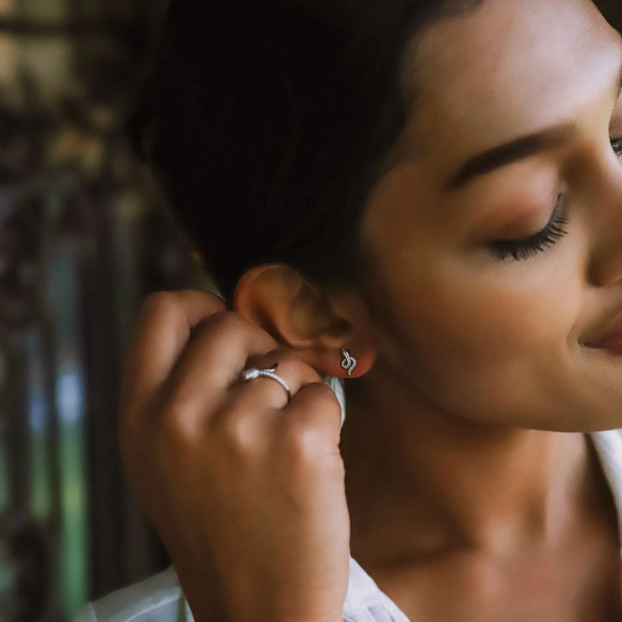 Uma Snake Studs | 925 Sterling Silver