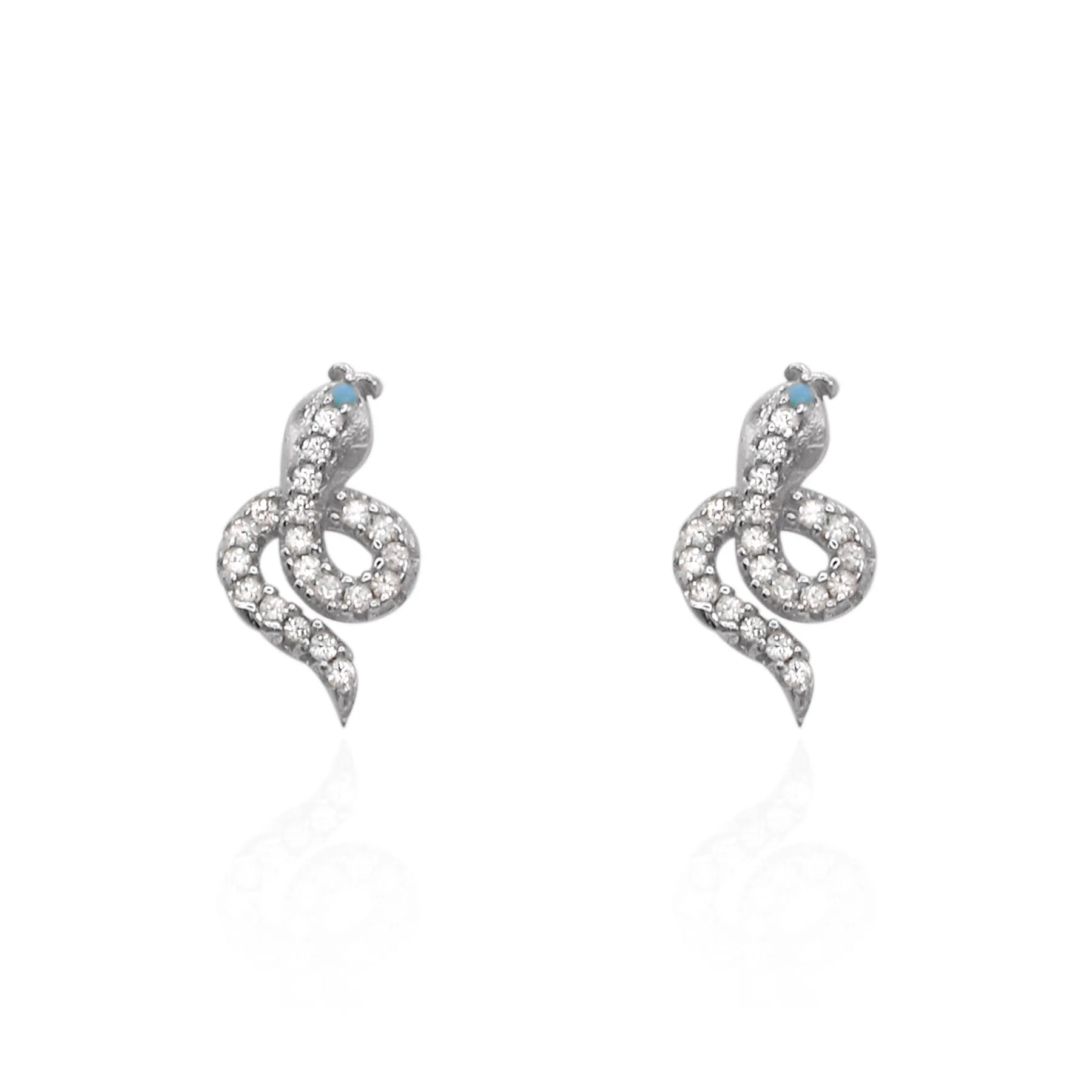 Uma Snake Studs | 925 Sterling Silver