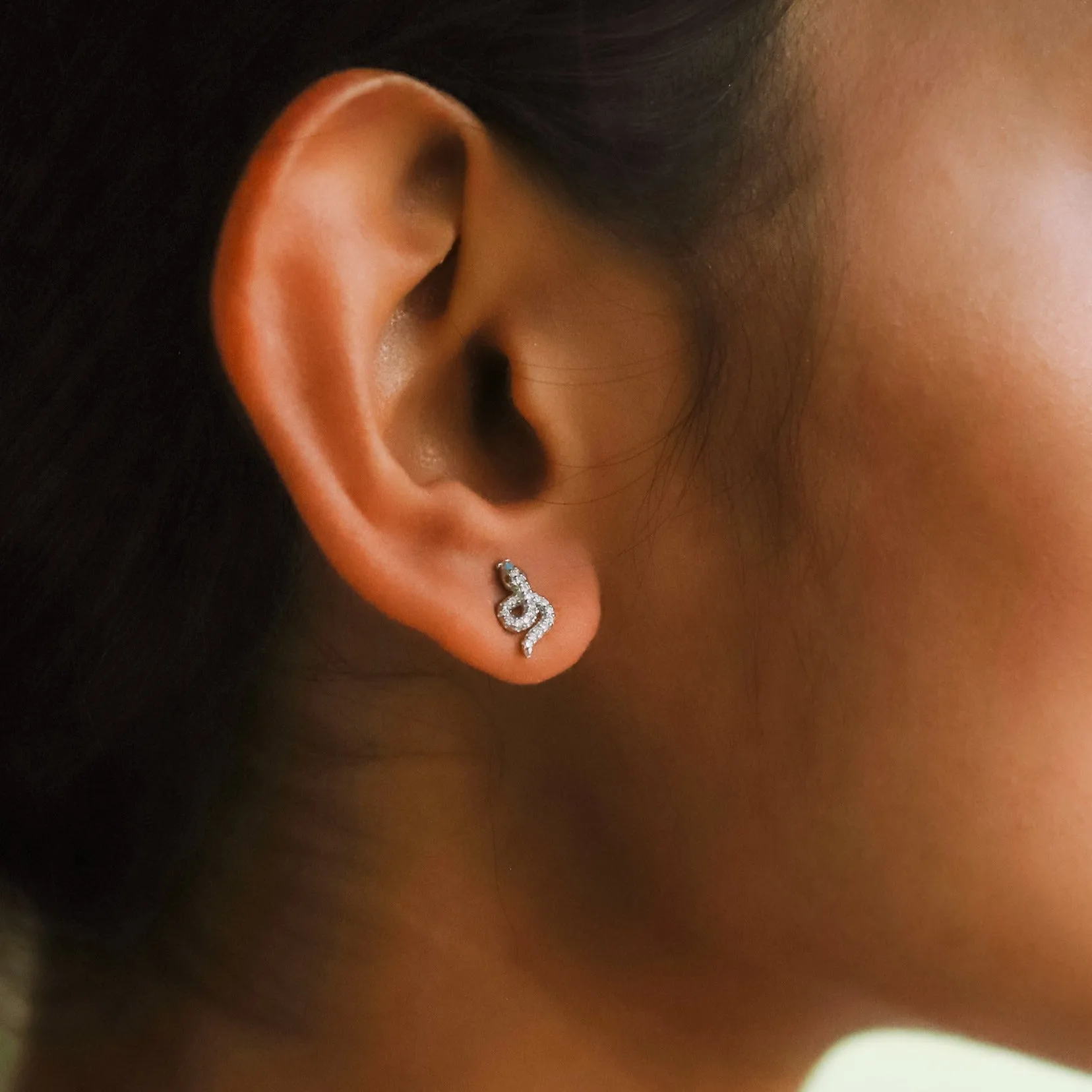 Uma Snake Studs | 925 Sterling Silver