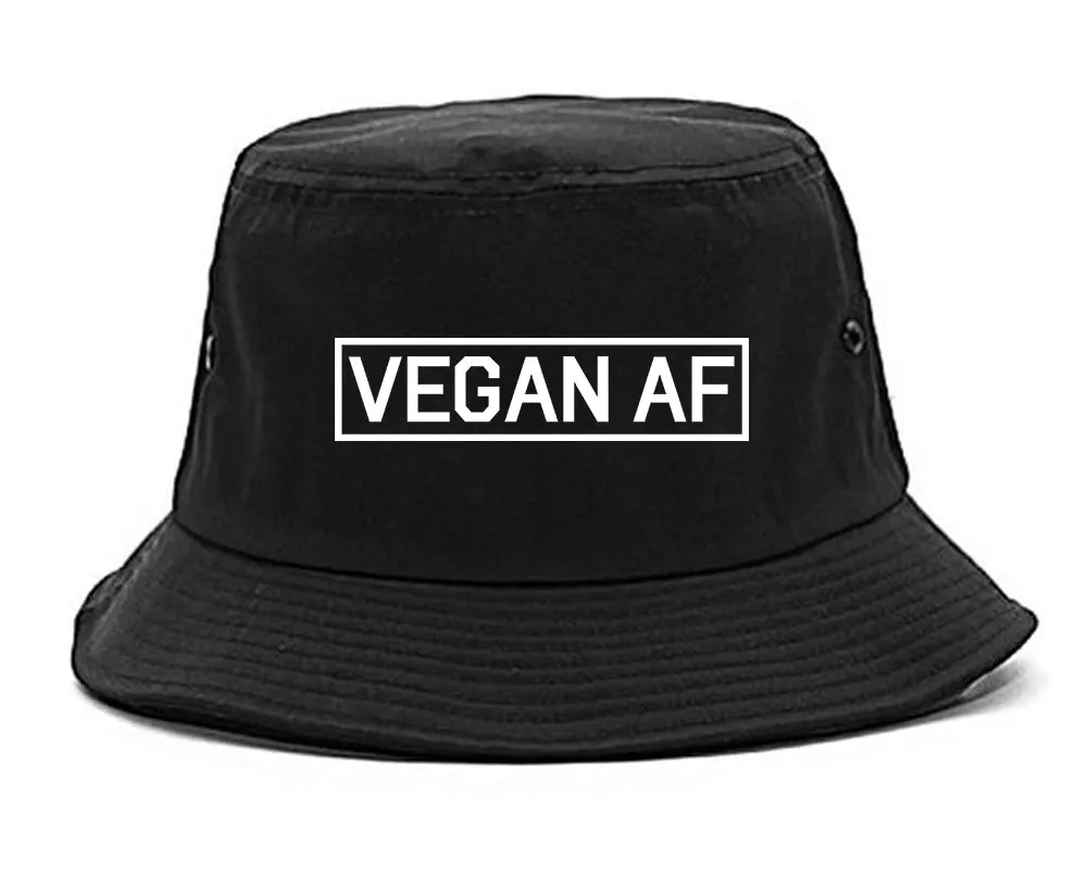 Vegan AF Vegetarian Mens Bucket Hat