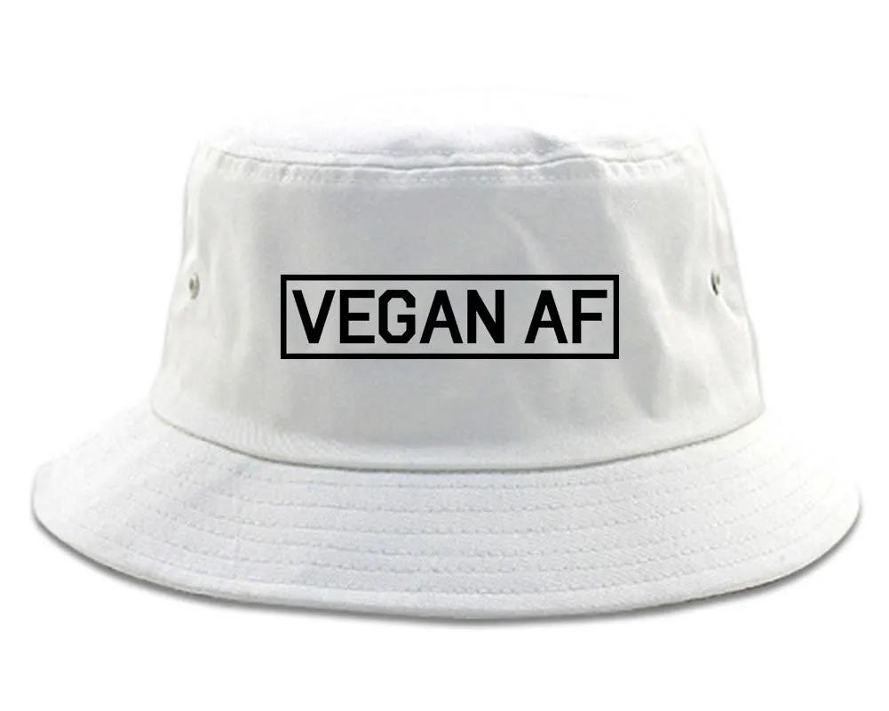 Vegan AF Vegetarian Mens Bucket Hat