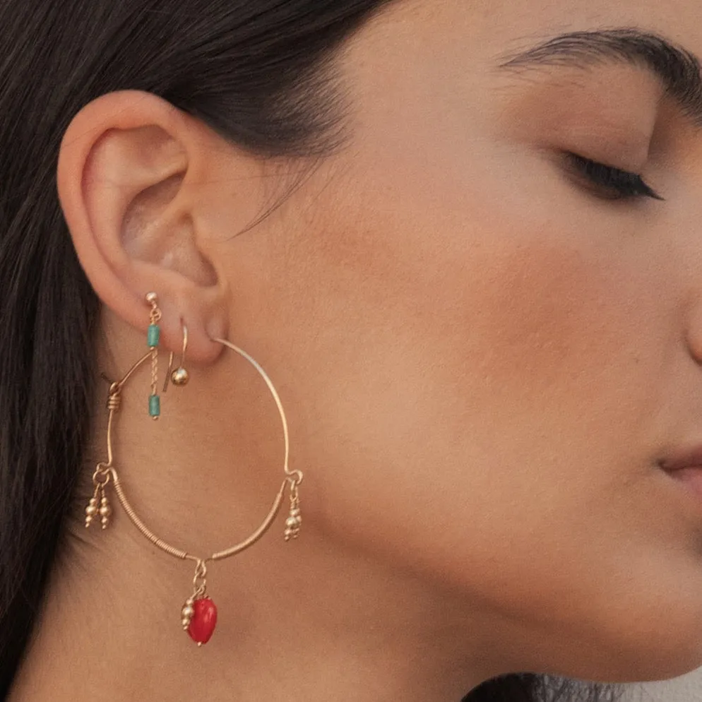 Venti Turquoise Earrings