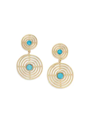 Zoe Earrings | Turquoise