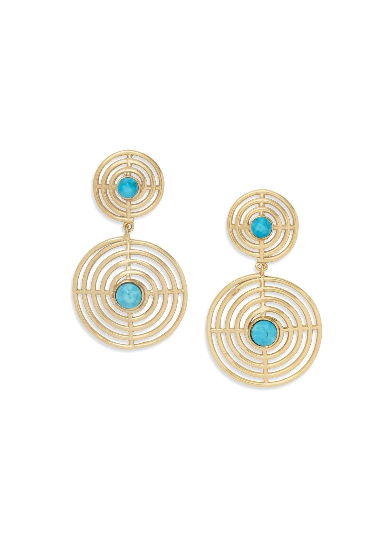 Zoe Earrings | Turquoise